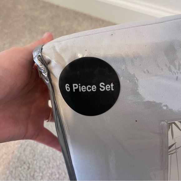 Bibb Home Luxury Bamboo Sheet Set California King Gray 2000 Thread Count Soft - Picture 4 of 5